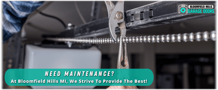 Garage Door Maintenance Bloomfield Hills MI